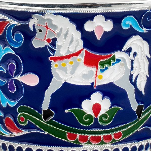 Набор кофейный из серебра