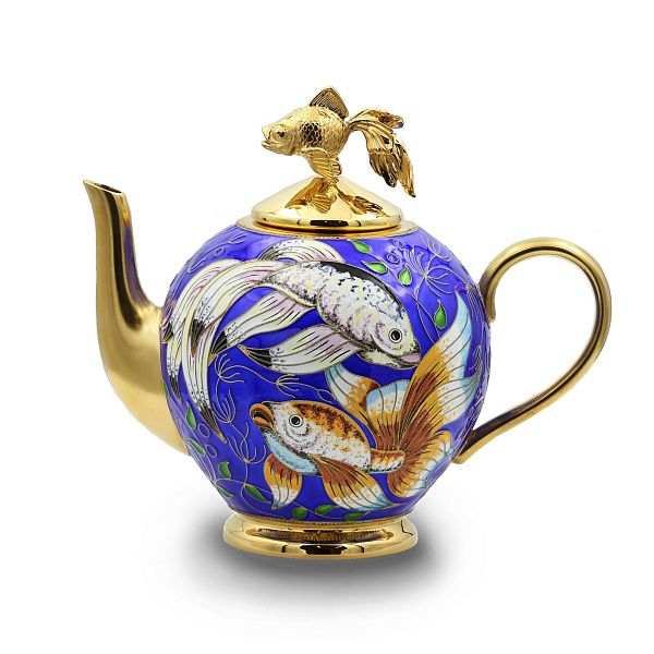 Сервиз чайный из серебра 