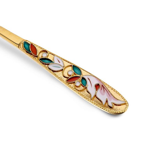 Ложка кофейная из серебра 