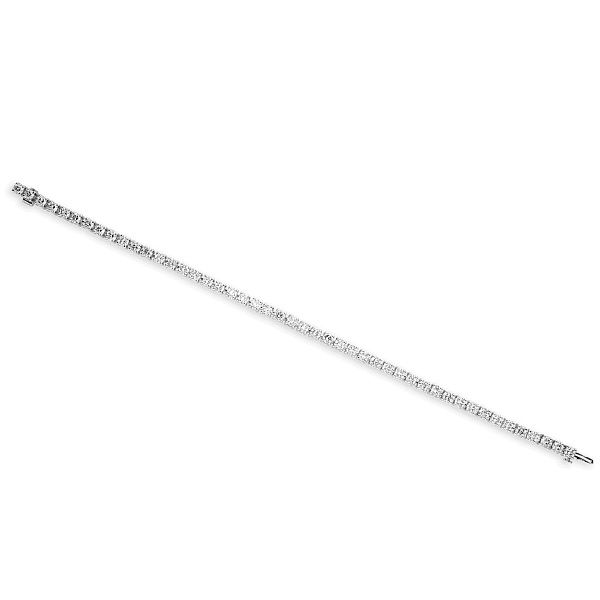 Браслет из белого золота с бриллиантами