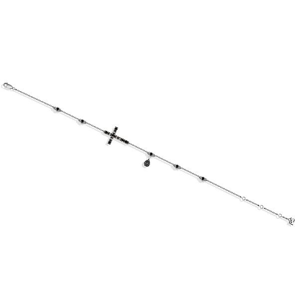 Браслет из белого золота с бриллиантами