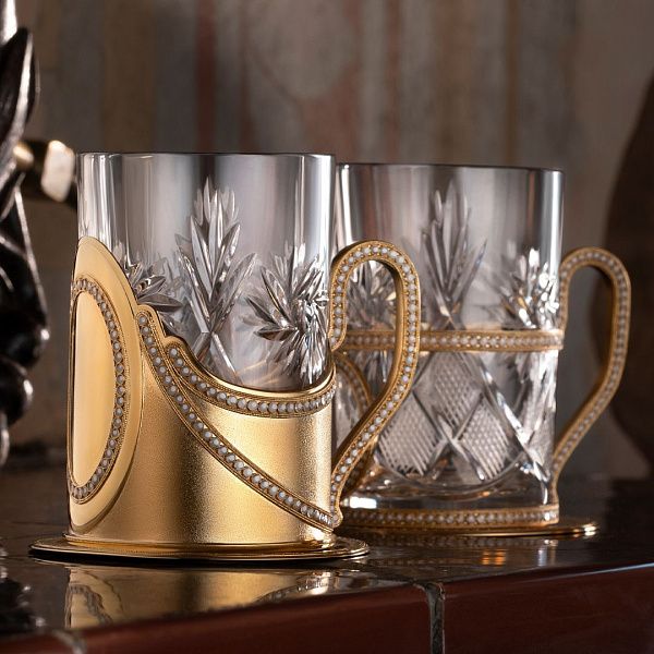 Коустер из серебра 