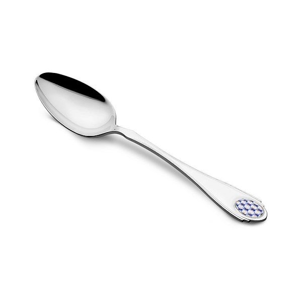 Ложка десертная из серебра 