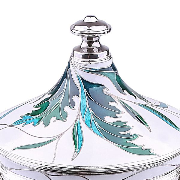 Чайник «Хризантемы» из серебра 