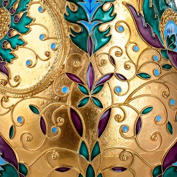 Кофейник «Хоттабыч» из серебра 