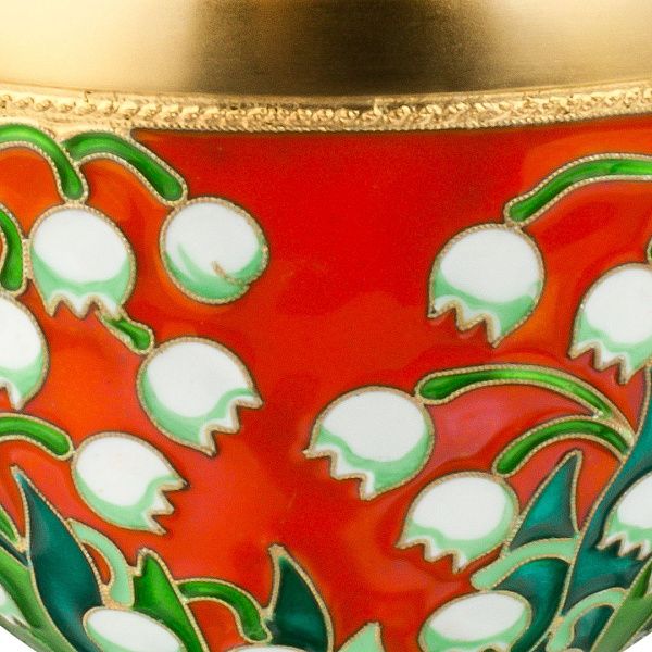 Набор чашка с блюдцем из серебра 