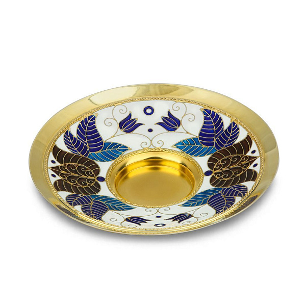 Блюдце из серебра 