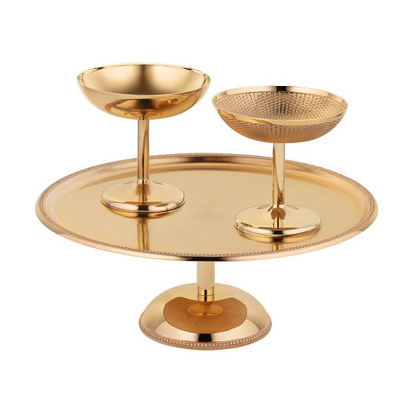 Поднос из серебра 