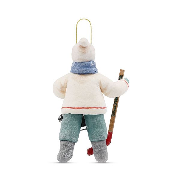 Елочная игрушка «Кирюша-хоккеист»
