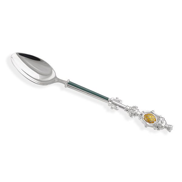 Ложка чайная «Фонарь» из серебра