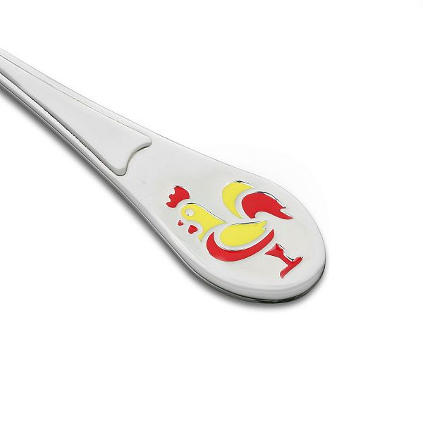 Ложка детская из серебра 