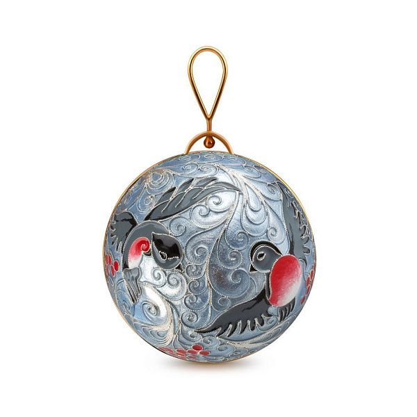 Ёлочный шар «Снегири» 