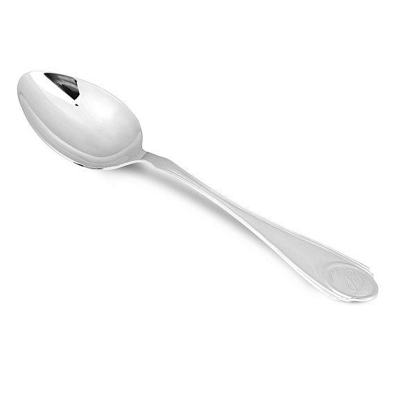 Ложка чайная с буквой «Р» из серебра 