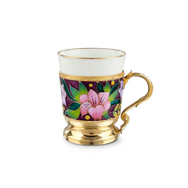 Набор кофейный из серебра 