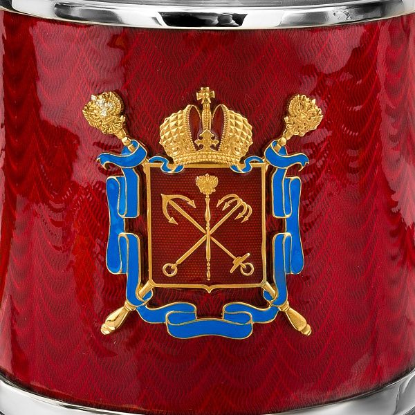 Подстаканник из серебра 