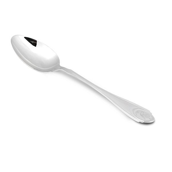 Ложка чайная с буквой «У» из серебра 