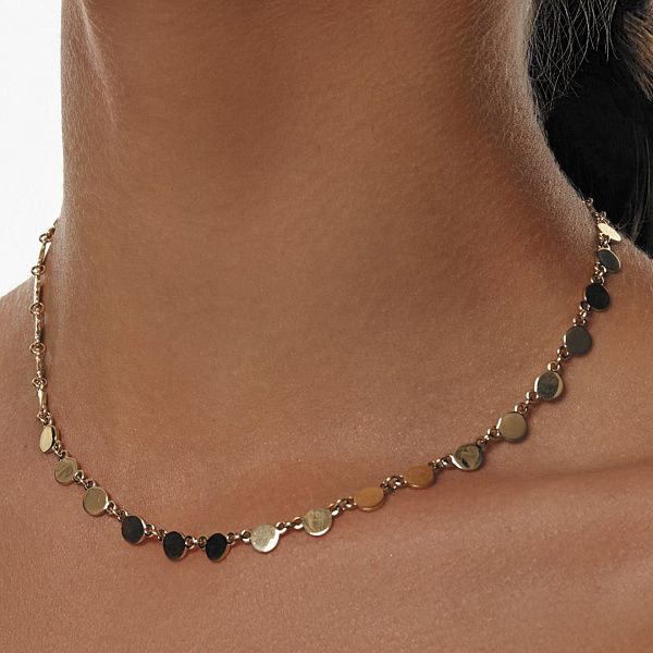 Колье из желтого золота 