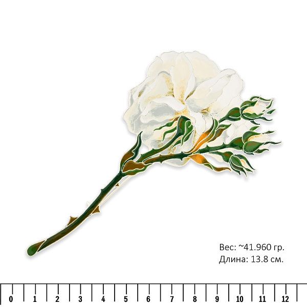 Брошь «Розы Зимнего дворца»