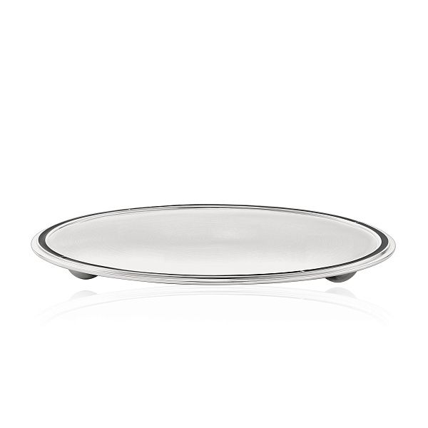 Коустер из серебра 