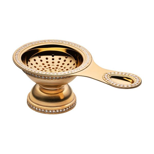 Подставка под ситечко из серебра 