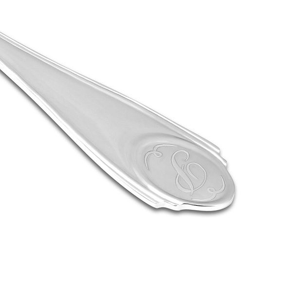 Ложка чайная с буквой «Р» из серебра 