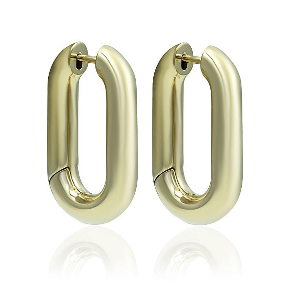 Серьги из желтого золота 