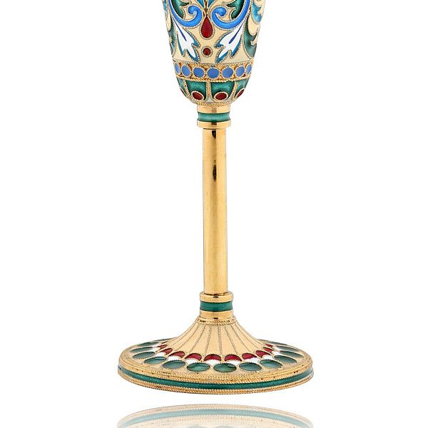 Бокал для ликера из серебра 