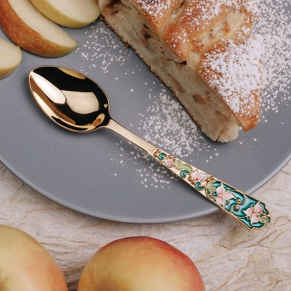 Ложка чайная из серебра 