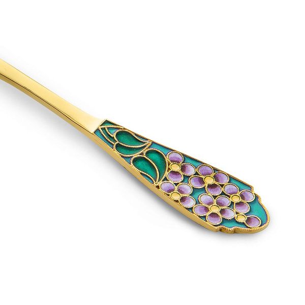 Ложка для варенья из серебра 