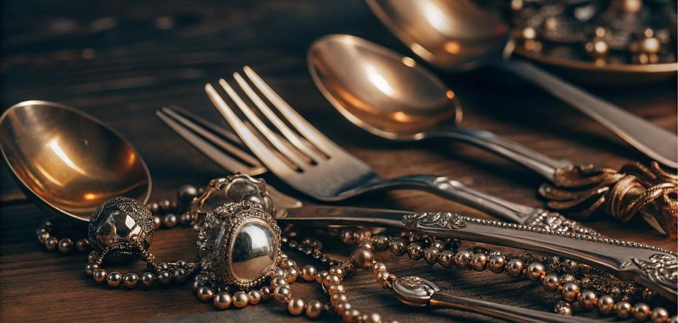 Почему серебряные приборы теряют блеск?