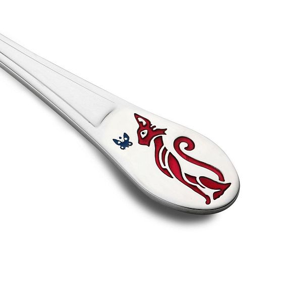 Ложка детская из серебра 