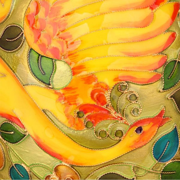 Яйцо-шкатулка «Жар-птица» 