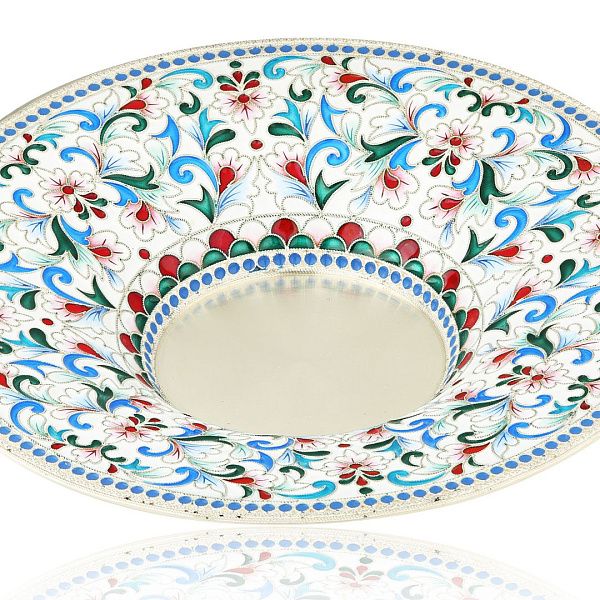 Блюдце «L`EAU» из серебра 