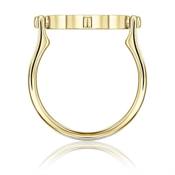 Кольцо из желтого золота с бриллиантами