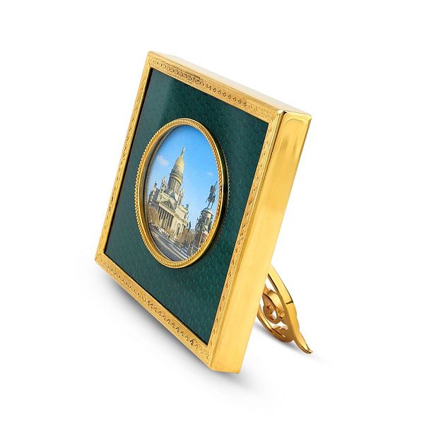 Рамка для фото с деревом и ювелирным стеклом