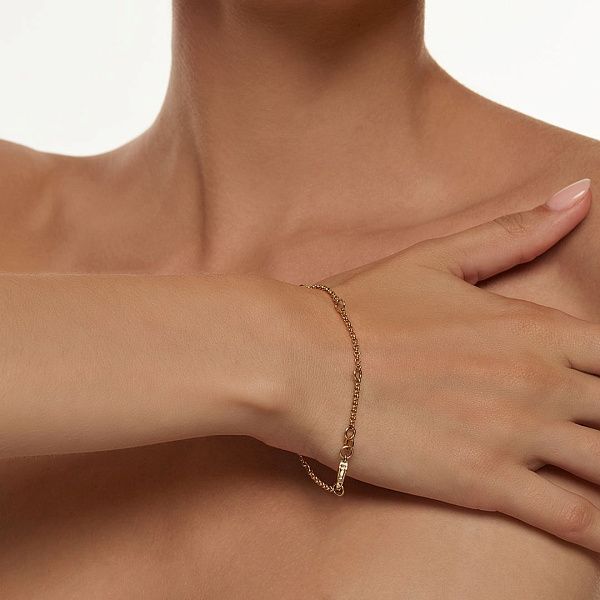 Браслет из желтого золота