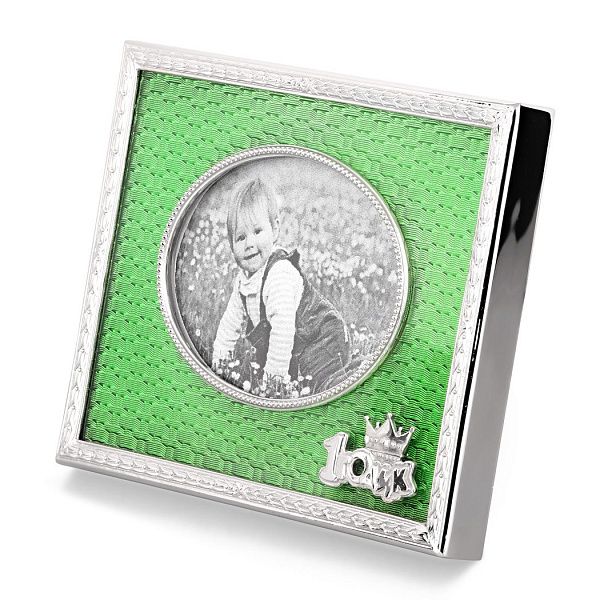 Рамка для фото с деревом и ювелирным стеклом