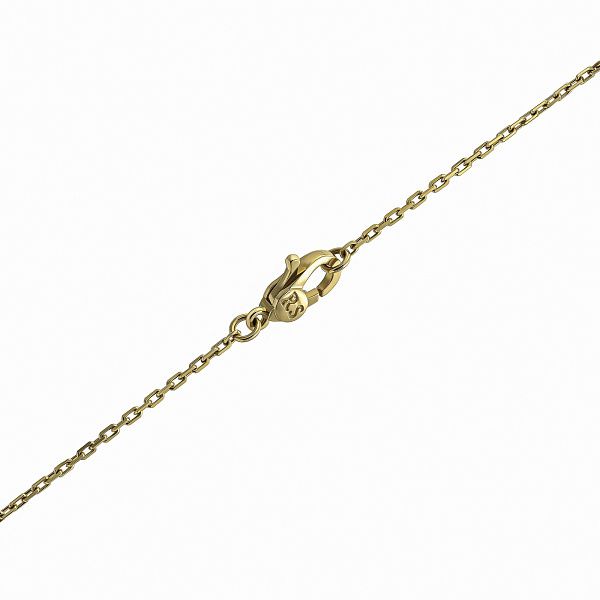 Колье из желтого золота с бирюзой и бриллиантами