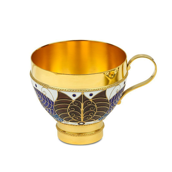 Чашка из серебра 