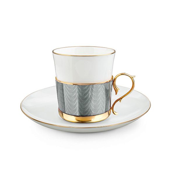 Набор кофейный из серебра