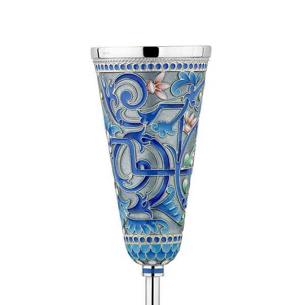 Бокал для ликера из серебра