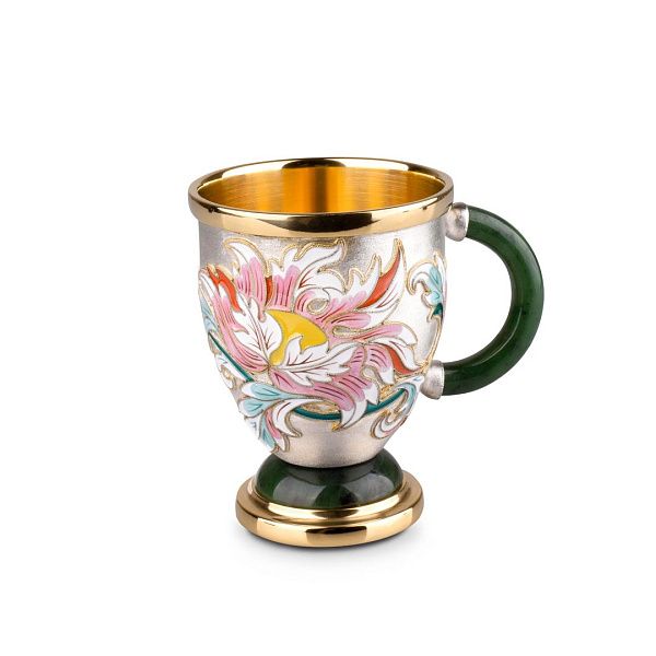 Сеpвиз кофейный из серебра