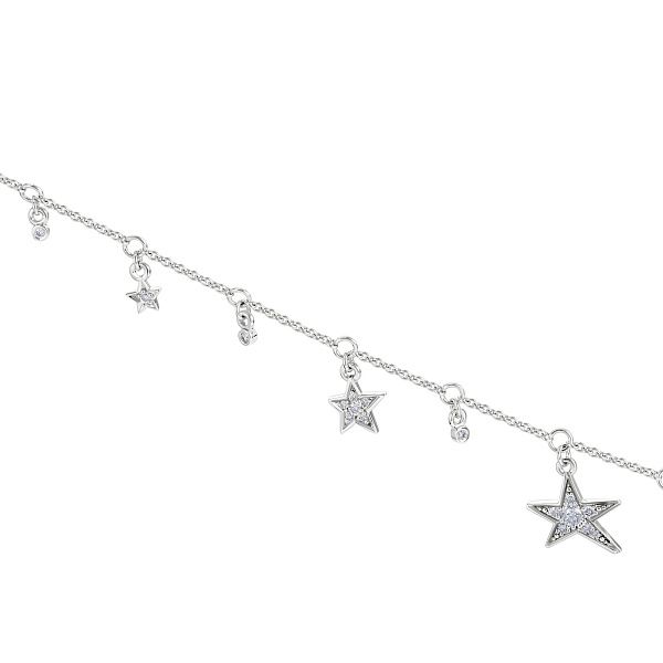 Браслет из белого золота с бриллиантами