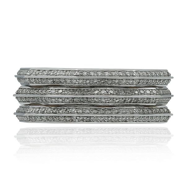 Кольцо из желтого золота с бриллиантами