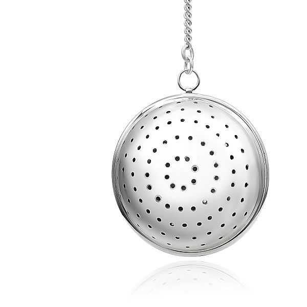 Ситечко «Павлиний глаз» из серебра 