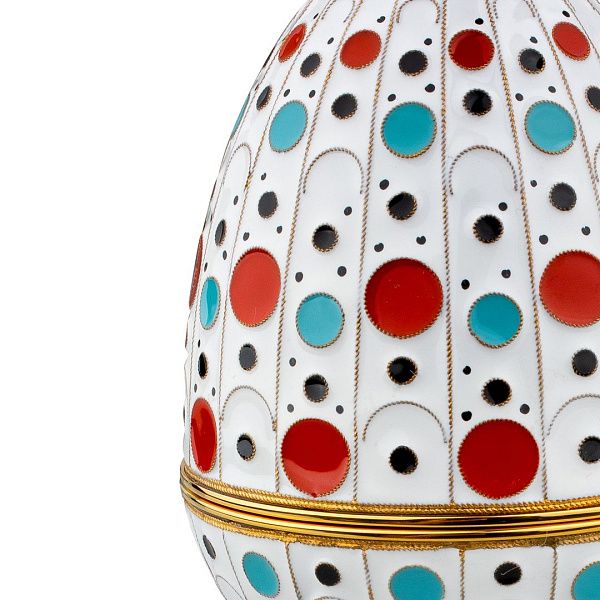 Яйцо-шкатулка «Русские традиции» 