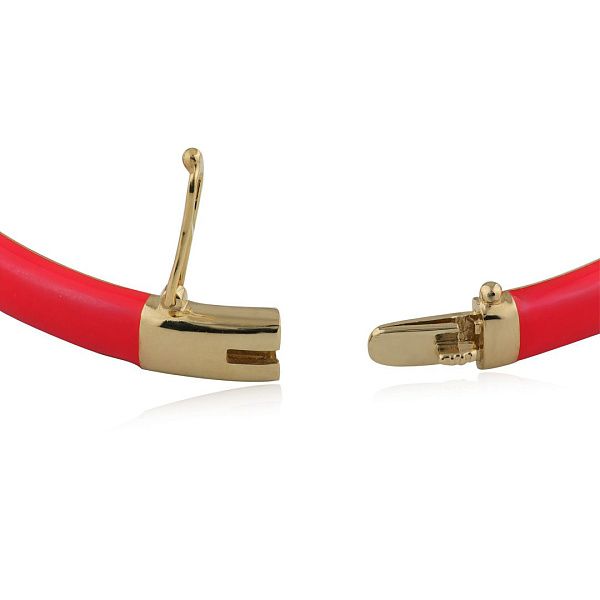 Браслет из желтого золота с аметистами