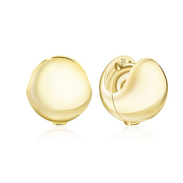 Серьги из желтого золота 