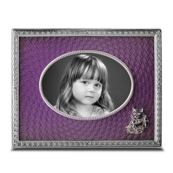 Рамка для фото детская с ювелирным стеклом