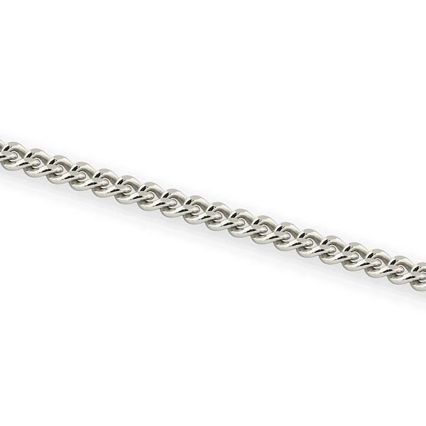 Цепь из белого золота 